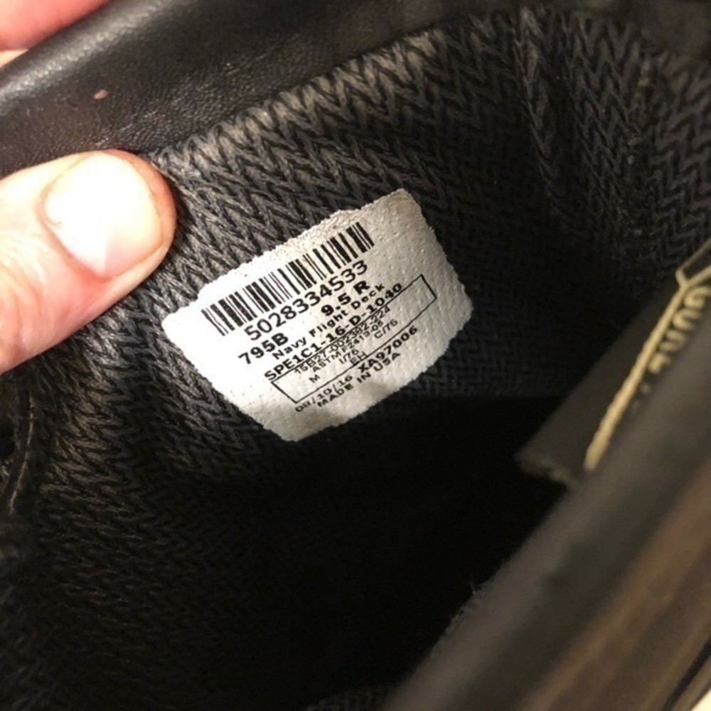 🥾 GORTEX 🥾black boots flight deck - Picture 4 of 7